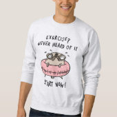 Sweatshirt Carlin d'exercice (Devant)