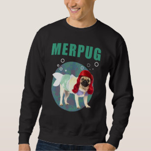 Sweatshirt Carlin En Costume De Sirène Pour Propriétaire De C
