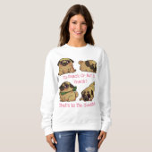 Sweatshirt Carlin mignon (Devant entier)