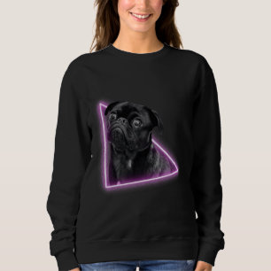 Sweatshirt Carlin mignon sortant de la passerelle néon Classi