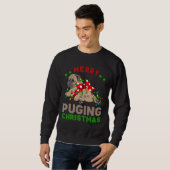 Sweatshirt Carlin Noël Arbre Lumières Noël Cadeaux Garçons Pu (Devant entier)
