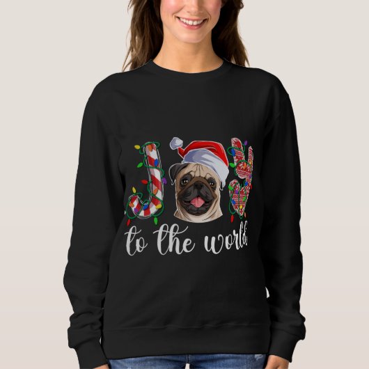 Sweatshirt Carlin Noël Carlin Noël Carlin de fête (Devant)