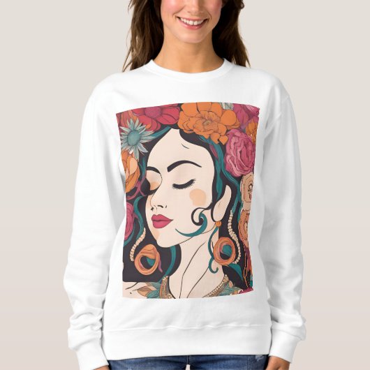 Sweatshirt Carnet spiral (Devant)