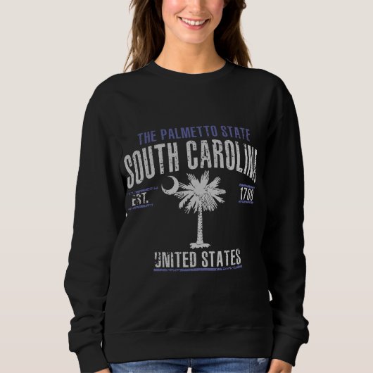 Sweatshirt Caroline du Sud (Devant)