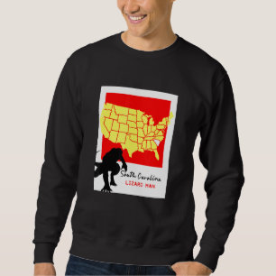 Sweatshirt Caroline Du Sud Cryptid Accueil De L'Homme Lizard