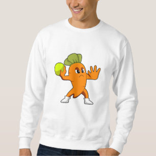 Sweatshirt Carotte à Handball joueur avec Handball