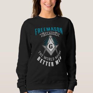 Sweatshirt Carré De Franc-Maçonnerie Et Compas Pour Hommes