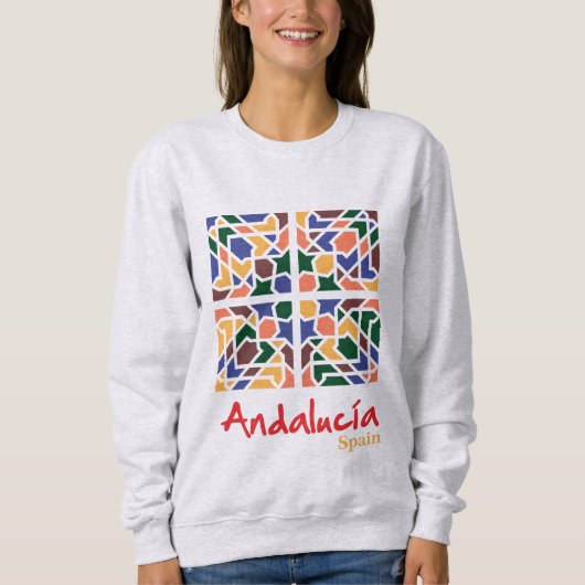 Sweatshirt Carreaux andalous 1 (Devant)