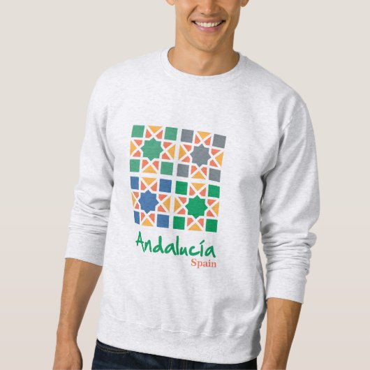 Sweatshirt Carreaux Andalous 4 (Devant)