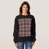 Sweatshirt Carreaux blushwood (Devant entier)