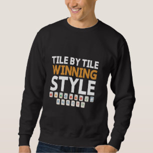 Sweatshirt Carrelage Par Carrelage Style Game Carrelage Mahjo
