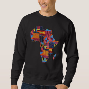 Sweatshirt Carte Africaine cool Pour Hommes Femmes Traditionn