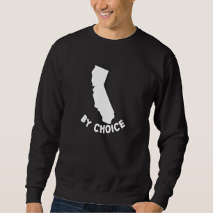 Sweatshirt Carte California State By Choice Us