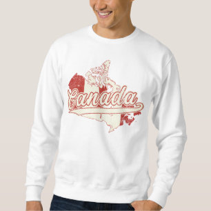 Sweatshirt Carte Canada