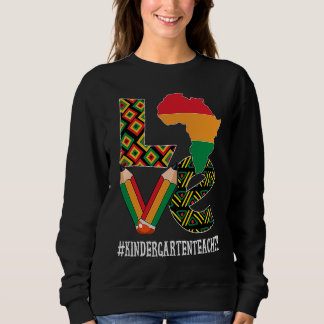 Sweatshirt Carte d'amour pour enseignant de maternelle Histoi
