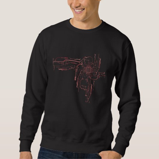 Sweatshirt Carte de circuit CPU FPGA Graphics Card (Devant)