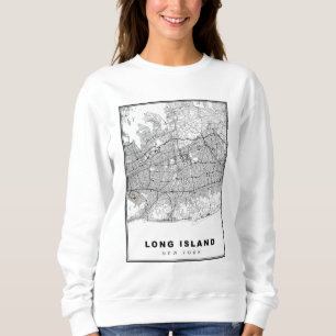 Sweatshirt Carte de Long Island