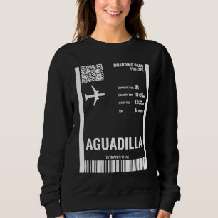 Sweatshirt Carte d'embarquement billet de compagnie aérienne 