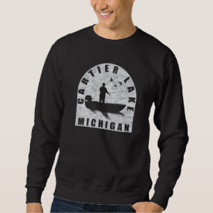 Sweatshirt Cartier Lake Fishing Michigan