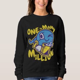 Sweatshirt Carton Un Millions Sur Plusieurs Millions Pour La