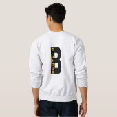 Sweatshirt Cas DOS Man BELGIË (Achterkant volledig)