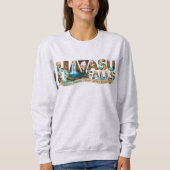 Sweatshirt Cascade de Havasu Eau Turquoise Canyon Caché (Devant)