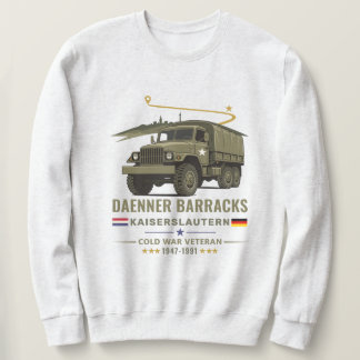 Sweatshirt Casernes de Daenner Kaiserslautern Vétéran de la g