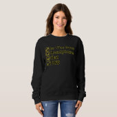 Sweatshirt Casque Ne Pas Déranger Sur Couverture De Pompe De (Devant entier)