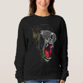 Sweatshirt Casques de singe de Gorilla (Devant)