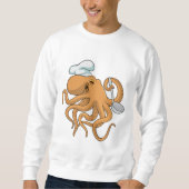 Sweatshirt Casquette chef Octopus Cook (Devant)