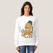 Sweatshirt Casquette Octopus Gentleman (Devant entier)