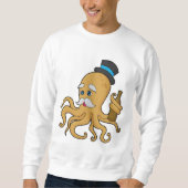 Sweatshirt Casquette Octopus Gentleman (Devant)