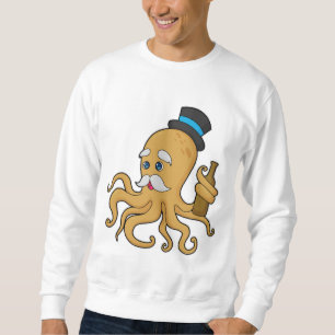 Sweatshirt Casquette Octopus Gentleman