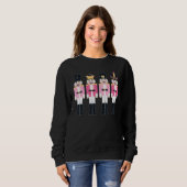Sweatshirt Casse-Noisette Squad Danse de ballet Correspondanc (Devant entier)