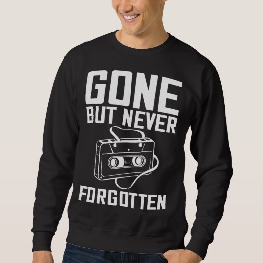 Sweatshirt Cassette Tape Music Player Recorder Mix Audio Coll (Devant)