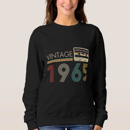 Sweatshirt Cassette vintage 1965 (Devant)