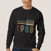 Sweatshirt Cassette vintage 1988 (Devant)