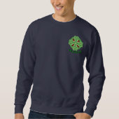 Sweatshirt Cassidy/O'Cassidy Celtic Cross avec Claddagh (Devant)