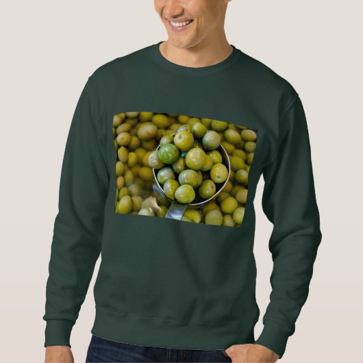 Sweatshirt Castelvetrano Olives vertes douces (Devant)