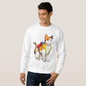 Sweatshirt Cat (Devant entier)