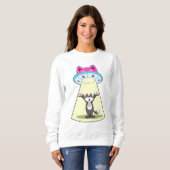 Sweatshirt Cat (Devant entier)
