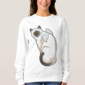 Sweatshirt Cat Angel (Devant)