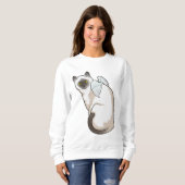 Sweatshirt Cat Angel (Devant entier)