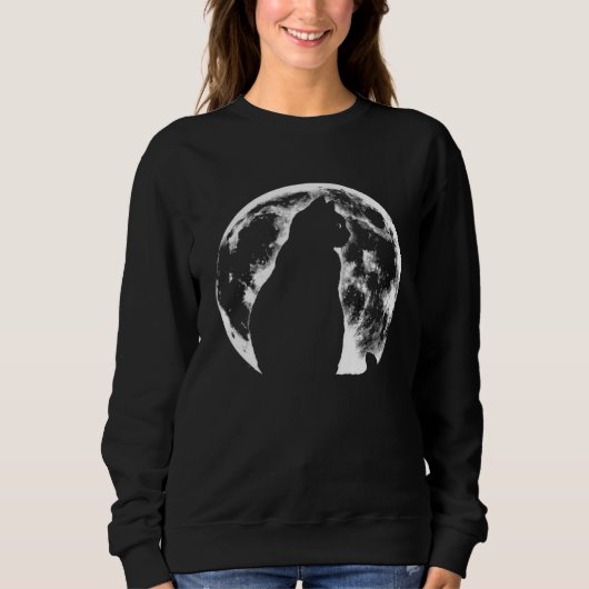 Sweatshirt Cat cat Cat ca cat women (Devant)