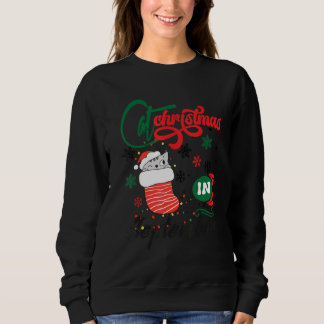 Sweatshirt Cat Christmas in september awesome for family