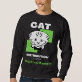 Sweatshirt Cat Distributions Regional Manager (Devant)