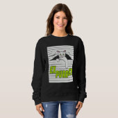 Sweatshirt Cat in Blinds Explorer Kitten 1 (Devant entier)