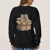 Sweatshirt Cat in the Box Shirt (Dos)