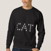 Sweatshirt cat lovers (Devant)