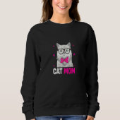 Sweatshirt Cat Maman 2 (Devant)